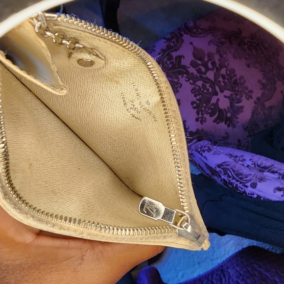 Louis Vuitton Cream Epi Wallet Keychain Cles - Picture 5 of 6